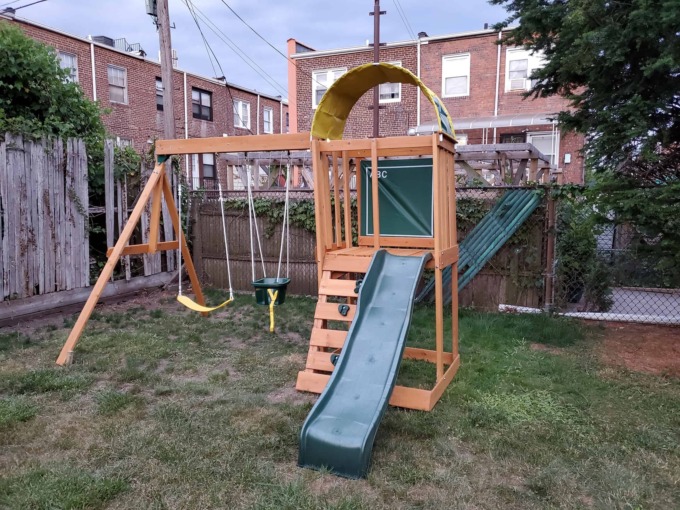 Playset Assembly Gorilla Playsets, Backyard Discovery, KidKraft, SwingNSlide Playground
